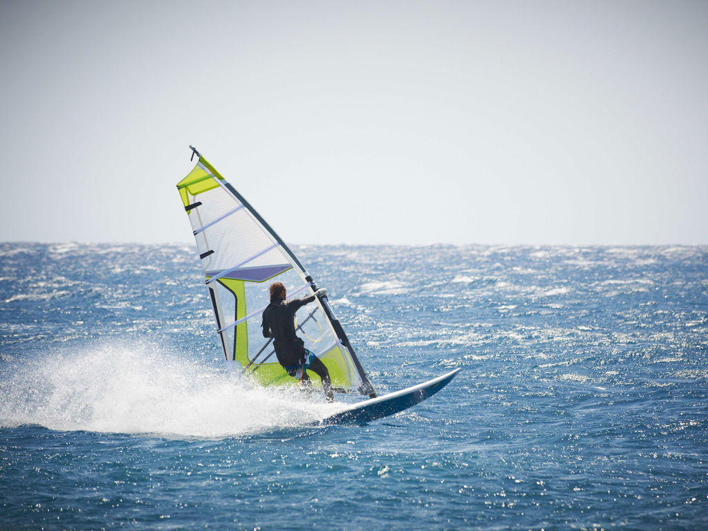 Windsurf no mar